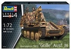 Model do sklejania Sturmpanzer 38(t) Grille Ausf. M - niemieckie działo samobieżne Revell (03315) Revell