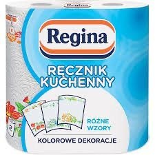 Ręcznik rolka Regina wielofunkcyjny kolor: biały Regina