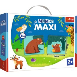 Gra pamięciowa Trefl Memos Maxi Zwierzęta i ich dzieci (02268) Trefl
