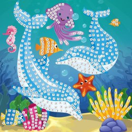 Mozaika Glitter DELFINY Fun&Joy (FJSR2202-8) Fun&Joy