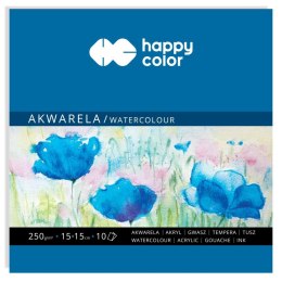 Blok artystyczny Happy Color młody artysta 250g 10k [mm:] 150x150 (HA 3725 1515-A10) Happy Color