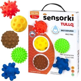 Piłeczka zestaw piłeczek sensorycznych 5szt. Tullo (417) Tullo