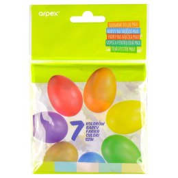 Dekoracja jajek barwniki do jaj w 7 kolorach Arpex (SW7279) Arpex