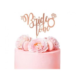 Dekoracja na tort Bride to be, różowo-złota Godan (RV-DBBR) Godan