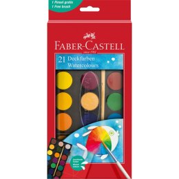 Farby akwarelowe Faber Castell 21 kolor. (12502 FC) Faber Castell