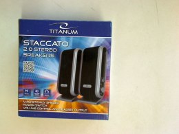 Głośnik Stacatto czarny Titanum (tp102) Titanum