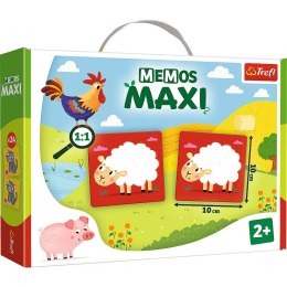 Gra pamięciowa Trefl Memos Maxi Zwierzątka farma (02266) Trefl
