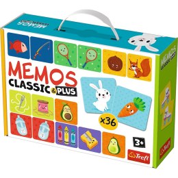 Gra pamięciowa Trefl Memos Classic & Plus, Logic (02272) Trefl