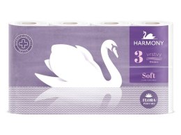 Papier toaletowy Harmony Soft Flora Aroma a'8 kolor: biały Harmony