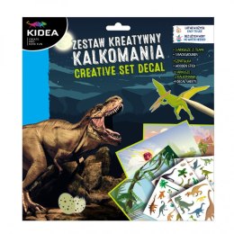 Zestaw kreatywny Kidea Dinoaury (ZKRKAKA) Kidea