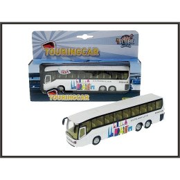 Autobus metalowy, światło i dźwięk, 19 cm na napęd Hipo (510761) Hipo