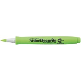 Marker specjalistyczny Artline decorite, zielony pędzelek końcówka (AR-035 4 6) Artline
