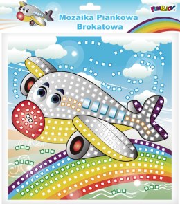 Mozaika Glitter SAMOLOT Fun&Joy (FJSR2202) Fun&Joy