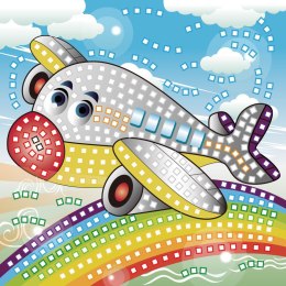 Mozaika Glitter SAMOLOT Fun&Joy (FJSR2202) Fun&Joy