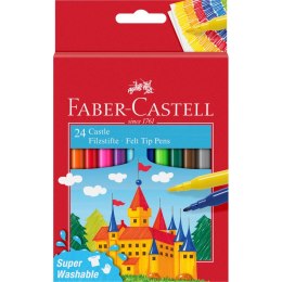 Flamaster Faber Castell zamek 24 kol. (554202) Faber Castell