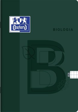 Zeszyt tematyczny biologia A5 60k. 90g krata Oxford (400175637) Oxford