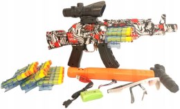 Karabin Ciuciubabka elektryczny AK-47 + luneta + strzałki (Y300226) Ciuciubabka