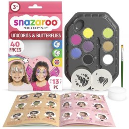 Farba do malowania twarzy Snazaroo zestaw dla dziewczynek 8 kolor. (1172181) Snazaroo