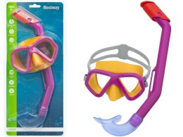 Maska pływacka + rurka różowa Best Way (9519) Best Way