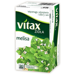 Herbata Vitax melisa 20t