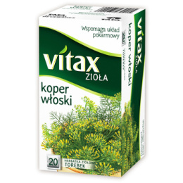 Herbata Vitax koper włoski 20t
