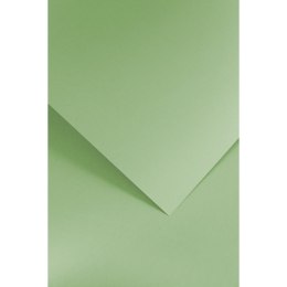 Papier ozdobny (wizytówkowy) gładki A4 zielony jasny 210g Galeria Papieru (205506) Galeria Papieru
