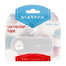 Korektor w taśmie (myszka) Starpak 5x6 [mm*m] (507204) Starpak