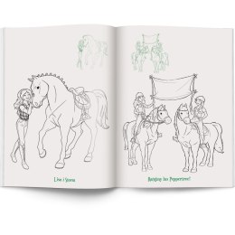 Książka dla dzieci Horse Club Kolorowanka z Naklejkami Ameet (Nak-8401) Ameet