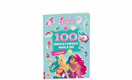 Książka dla dzieci Barbie™. 100 brokatowych naklejek Ameet Ameet