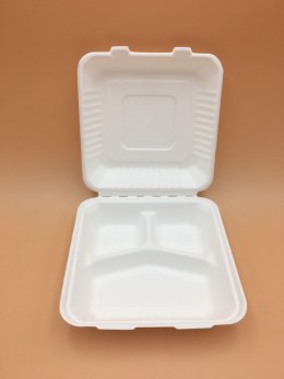 Pojemnik na jedzenie menu box 3-DZIELNY Plast Plast