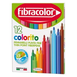 Flamaster Fibracolor colorito 12 kol. Fibracolor
