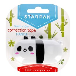 Korektor w taśmie (myszka) Starpak Panda 5x6 [mm*m] (507206) Starpak