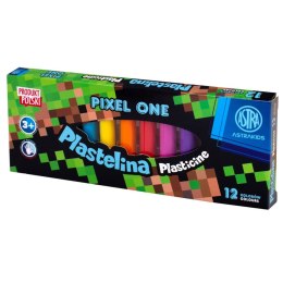 Plastelina Astrino 12 kol. pixel one mix (303221005) Astrino