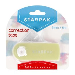 Korektor w taśmie (myszka) Starpak 5x6 [mm*m] (507201) Starpak