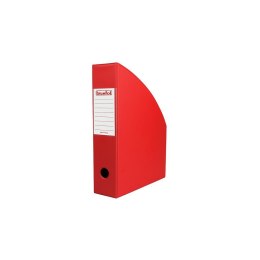 Pojemnik na dokumenty pionowy 7 cm A4 czerwony folia Biurfol (SE-35-07) Biurfol