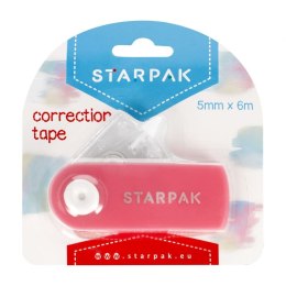 Korektor w taśmie (myszka) Starpak 5x6 [mm*m] (507200) Starpak