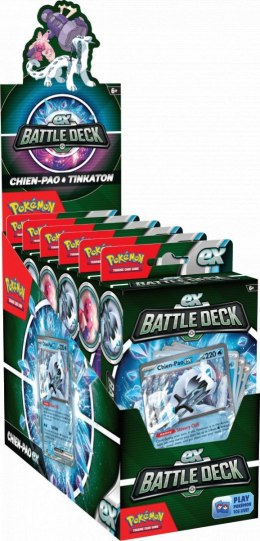 Karty Pokémon TCG: Ex Battle Decks Chien-Pao/ Tinkaton Rebel (290-85240) 60 sztuk Rebel
