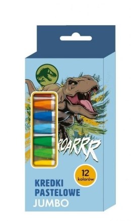 Kredki ołówkowe Beniamin Jurassic Park pastel 12 kol. Beniamin