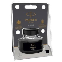Atrament w plastikowym opakowaniu czarny czarny Parker (1950380) Parker