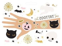 Tatuaż Halloween Boo! Partydeco (TAT6) Partydeco