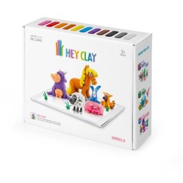 Masa plastyczna dla dzieci Hey Clay zwierzęta mix Tm Toys (HCLSE002CEE) Tm Toys