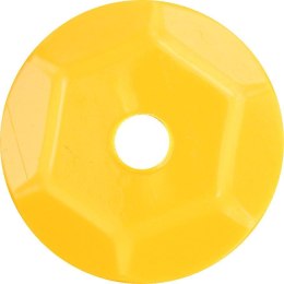 Cekiny Titanum Craft-Fun Series Okrągłe pastelowe żółte Titanum