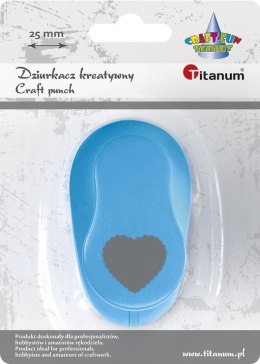 Dziurkacz ozdobny Craft-Fun Series 25mm serce Titanum (T-8810-30E) Titanum