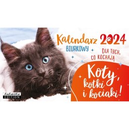 Kalendarz biurkowy Kukartka koty Kukartka