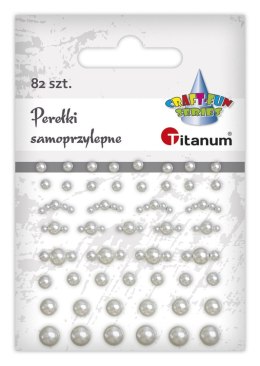 Kryształki Titanum Craft-Fun Series 82 sztuki perłowy (23mH03161) Titanum