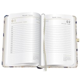 Kalendarz książkowy (terminarz) 5902277338037 Interdruk MAT+UV A5/384 A5 (Bloom) Interdruk