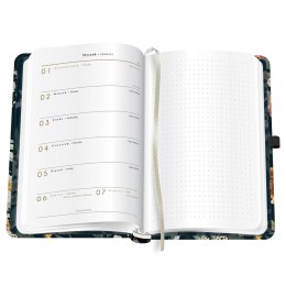 Kalendarz książkowy (terminarz) 5902277338082 Interdruk MAT+UV A5/192 A5 (BOTANIC) Interdruk