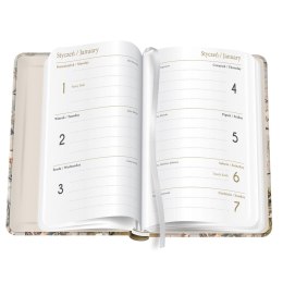 Kalendarz książkowy (terminarz) 5902277338143 Interdruk Metalic B6/192 B6 (ROSE) Interdruk
