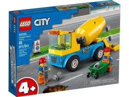 Klocki konstrukcyjne Lego City Ciężarówka z betoniarką (60325) Lego