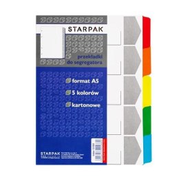 Przekładka czysta Starpak Office A5 mix 10k (131561) Starpak